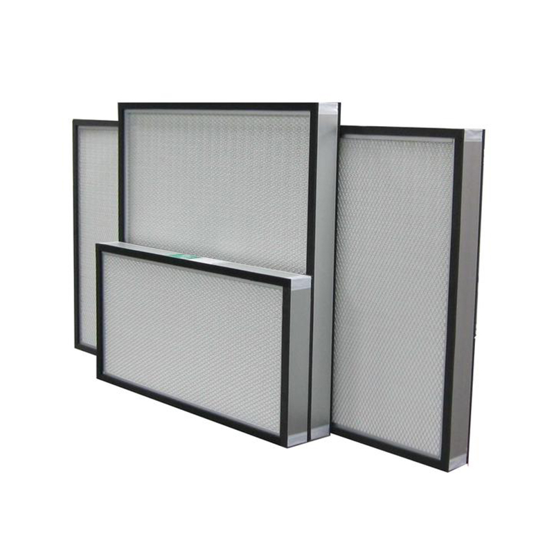 High Efficiency Air Filter With Partition Or Without Partition, High Temperature Resistant