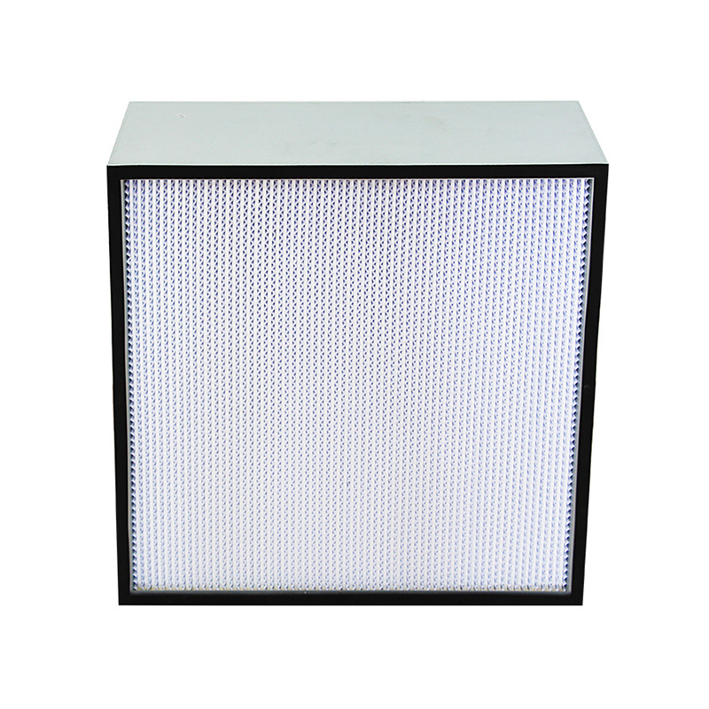 High Efficiency Air Filter With Partition Or Without Partition, High Temperature Resistant