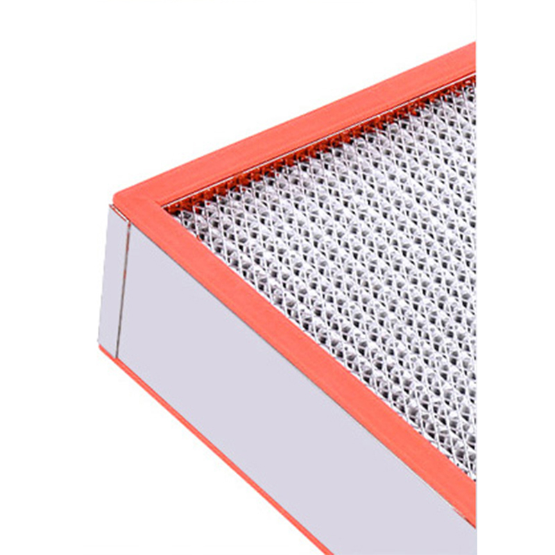 High Efficiency Air Filter With Partition Or Without Partition, High Temperature Resistant